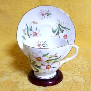 Vtg. Bone China cup & saucer